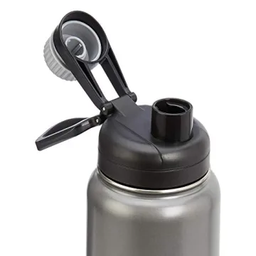 Stainless Steel 30 oz Insulated Water Bottle - Gray