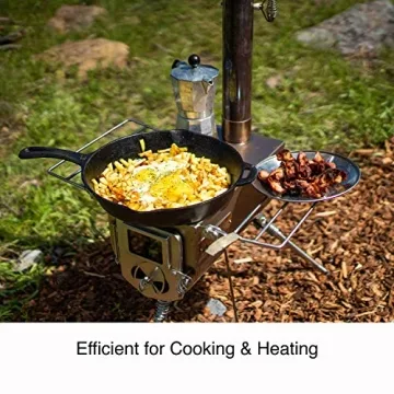 Winnerwell Woodlander Medium Portable Stove for Camping