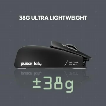 Pulsar LAB X2F Wireless Gaming Mouse - Ultra Lightweight & High Precision