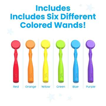 hand2mind Magnetic Wands for Kids, Magnet Wands, Magnets for Kids Science, Magnets with Wand, Magnet...