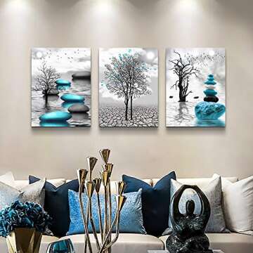 Inspirational Canvas Wall Art Ready to Hang in 3 Panels