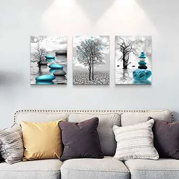 Inspirational Canvas Wall Art Ready to Hang in 3 Panels