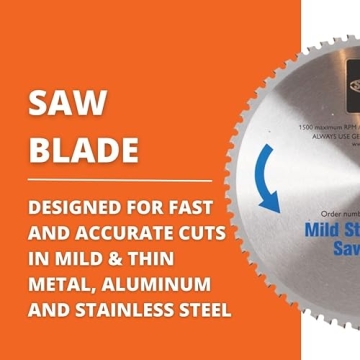 Fein Slugger Mild Steel Cutting Saw Blade - 14" Precision Cuts