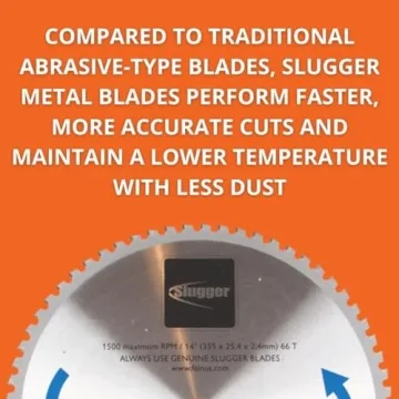 Fein Slugger Mild Steel Cutting Saw Blade - 14" Precision Cuts
