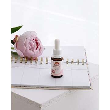 OTACI Rose Passion Brow and Lash Serum, Lash Growth Eyelash Growth Natural