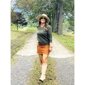 Arach&Cloz Women's Fall Sweater 2024 Trendy Crochet Tops