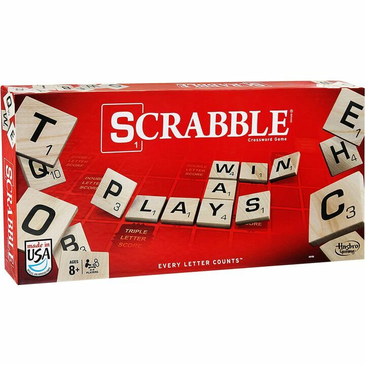Scrabble Game by Hasbro Gaming - Classic Word Fun