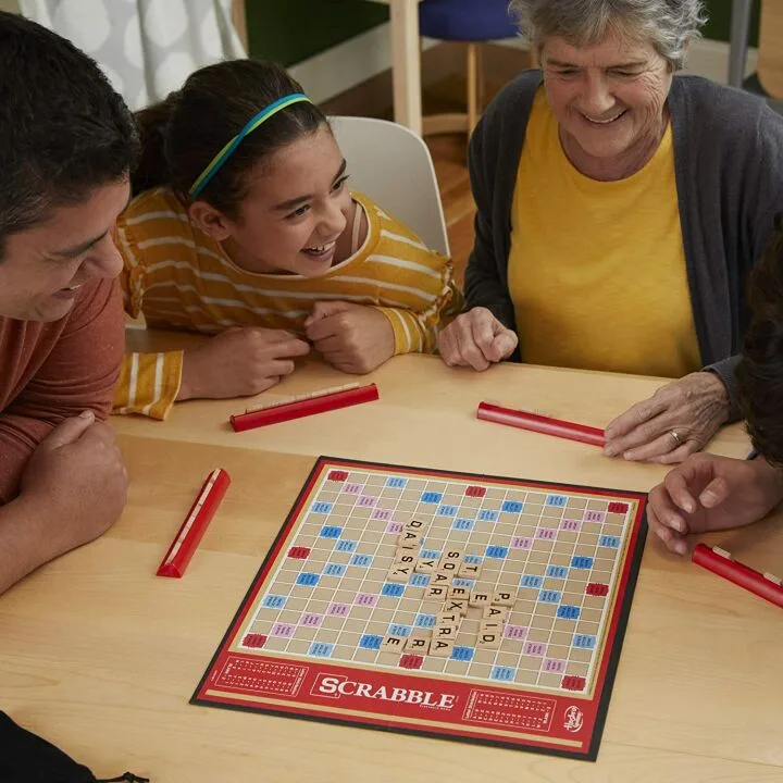 Scrabble Game by Hasbro Gaming - Classic Word Fun