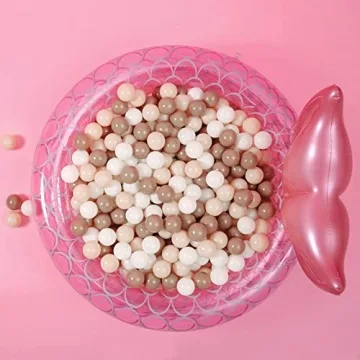 GOGOSO Safe Brown Ball Pit Balls for Kids 100pcs