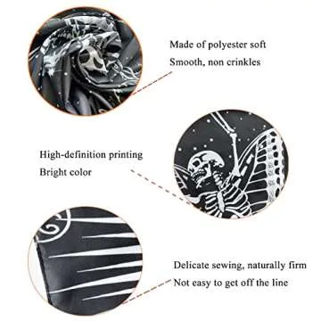 KJHL Skull Tapestry Large Gothic Butterfly Aesthetic