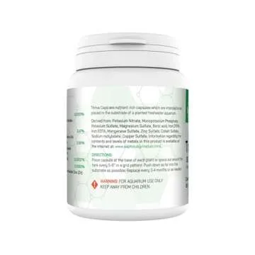 ThriveCaps | Nutrient-rich Aquarium Root Tabs for Plant Growth