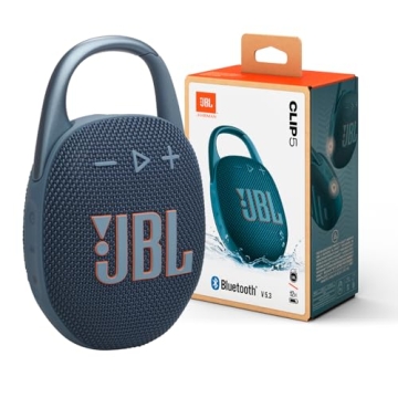 JBL Clip 5 Waterproof Bluetooth Speaker - Portable Sound