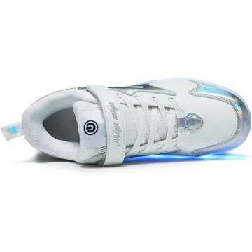 Kids Light Up Roller Shoes with LED Wheels