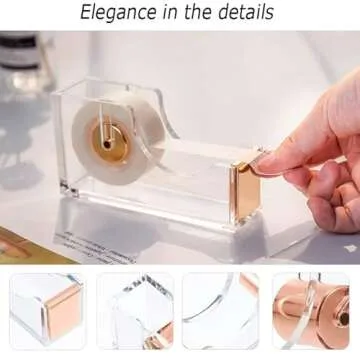 Rose Gold Office Supplies Set - Elegance Meets Functionality