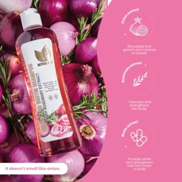 NATURAL SANT Onion Biotin Rosemary Shampoo & Treatment Set
