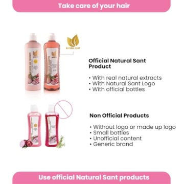 NATURAL SANT Onion Biotin Rosemary Shampoo & Treatment Set