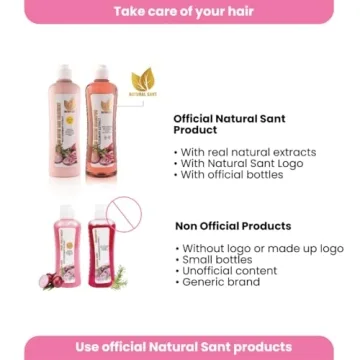 NATURAL SANT Onion Biotin Rosemary Shampoo & Treatment Set