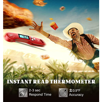 DOQAUS Instant Read Meat Thermometer for Perfect Cooking
