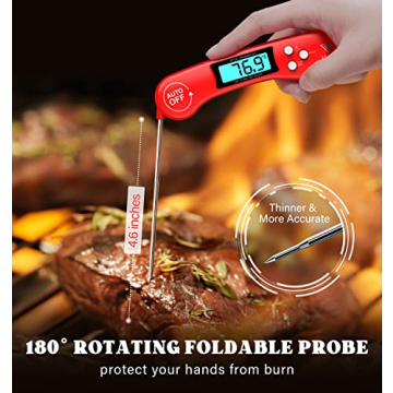 DOQAUS Instant Read Meat Thermometer for Perfect Cooking