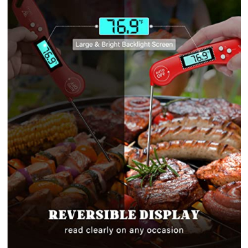 DOQAUS Instant Read Meat Thermometer for Perfect Cooking