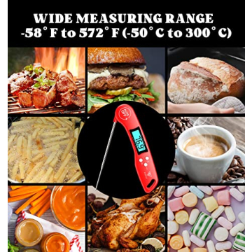 DOQAUS Instant Read Meat Thermometer for Perfect Cooking