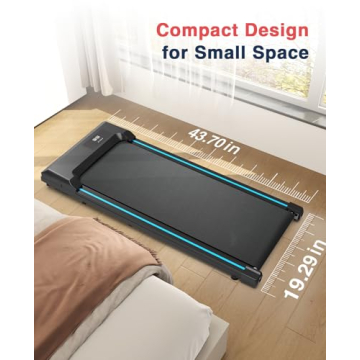 REDLIRO Walking Pad Treadmill for Home Office Fitness