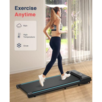REDLIRO Walking Pad Treadmill for Home Office Fitness