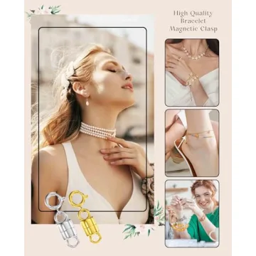 Clysoru Magnetic Clasps for Effortless Jewelry Wearing