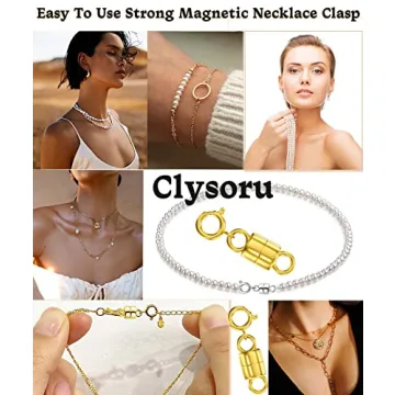 Clysoru Magnetic Clasps for Effortless Jewelry Wearing