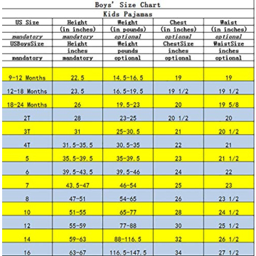 KikizYe Valentine's Day Pajamas for Little Girls