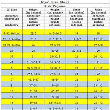 KikizYe Valentine's Day Pajamas for Little Girls