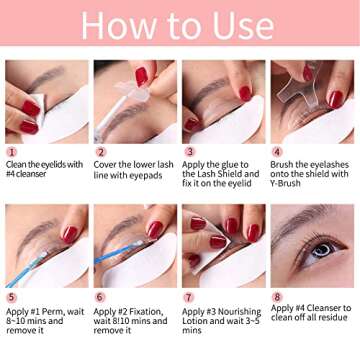 ICONSIGN Lash Lift Kit for Stunning Home-Curls