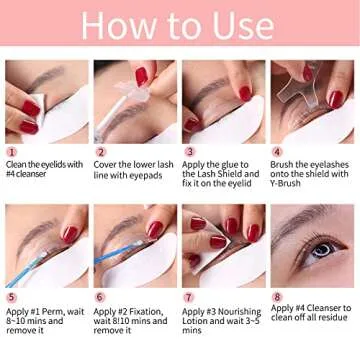 ICONSIGN Lash Lift Kit for Stunning Home-Curls