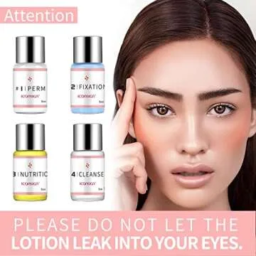 ICONSIGN Lash Lift Kit for Stunning Home-Curls