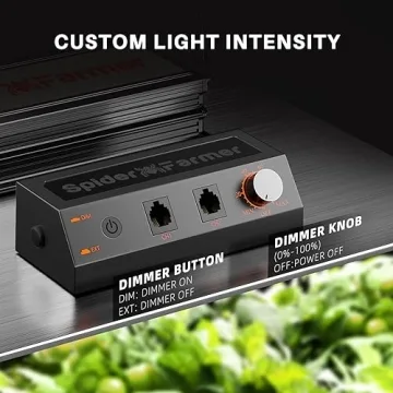 Spider Farmer SF1000 LED Grow Light for Strong Growth