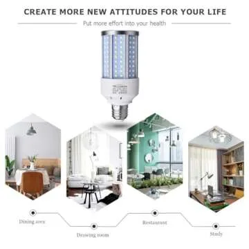 Auzer 30W Daylight LED Bulbs – 2-Pack for Bright Illumination