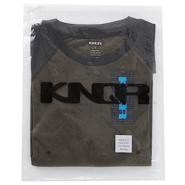 KNQR Men's Casual Slim Fit 3/4 Sleeve Athletic Tee