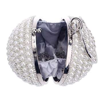 Elegant Tngan Womens Pearl Evening Bag for Weddings