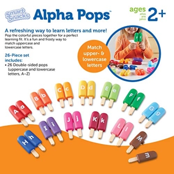 Smart Snacks Alpha Pops ABC Learning Toy for Toddlers