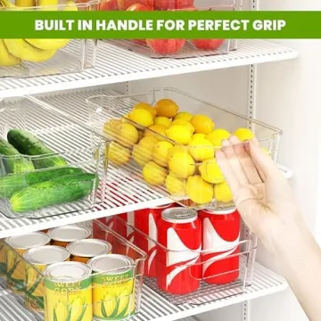 Utopia Home Large Pantry Organizer Set - BPA Free Bins for Kitchen