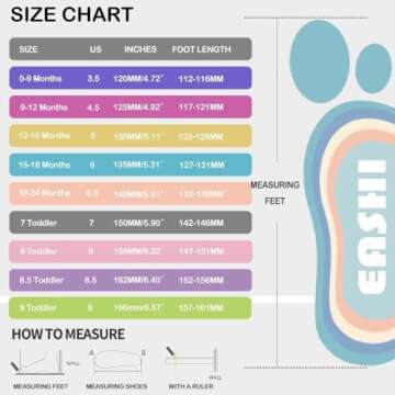 Baby Boy Girl Non-Skid Indoor Infant Walking Shoes Breathable Warm Elastic Sock Shoes with Memory So...