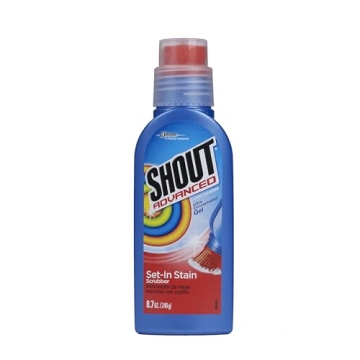 Shout Advanced Stain Remover Gel with Scrubber Brush 8.7oz