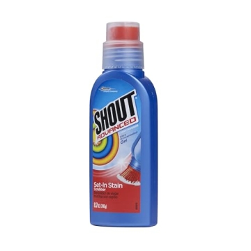 Shout Advanced Stain Remover Gel with Scrubber Brush 8.7oz