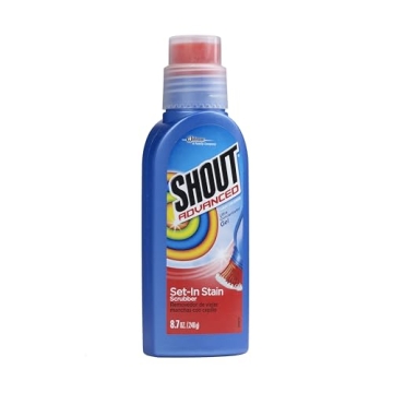 Shout Advanced Stain Remover Gel with Scrubber Brush 8.7oz