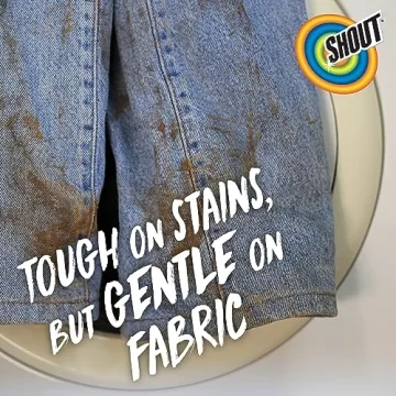 Shout Advanced Stain Remover Gel with Scrubber Brush 8.7oz