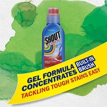 Shout Advanced Stain Remover Gel with Scrubber Brush 8.7oz