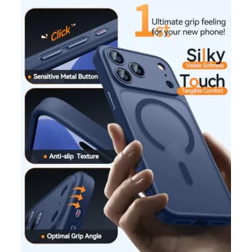 CANSHN Magnetic Phone Case for iPhone 17 Pro - Stylish Protection