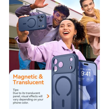 CANSHN Magnetic Phone Case for iPhone 17 Pro - Stylish Protection