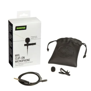 Shure MVL Lavalier Microphone - Perfect for Video Recording