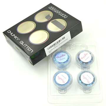 Mermaid Iridescent Cosmetic Glitter Chunky Festival Makeup For Face Body Hair Nails (4CGPD-06)